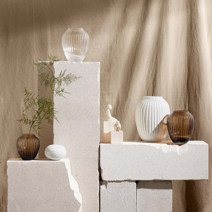 Hammershøi Glasvase von Kähler Design