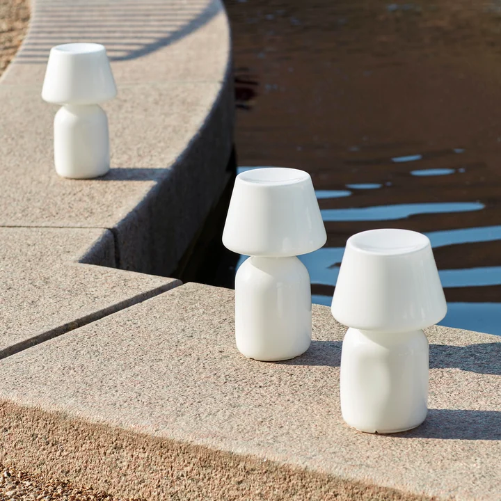 Apollo Akkuleuchte, weiss von HAY