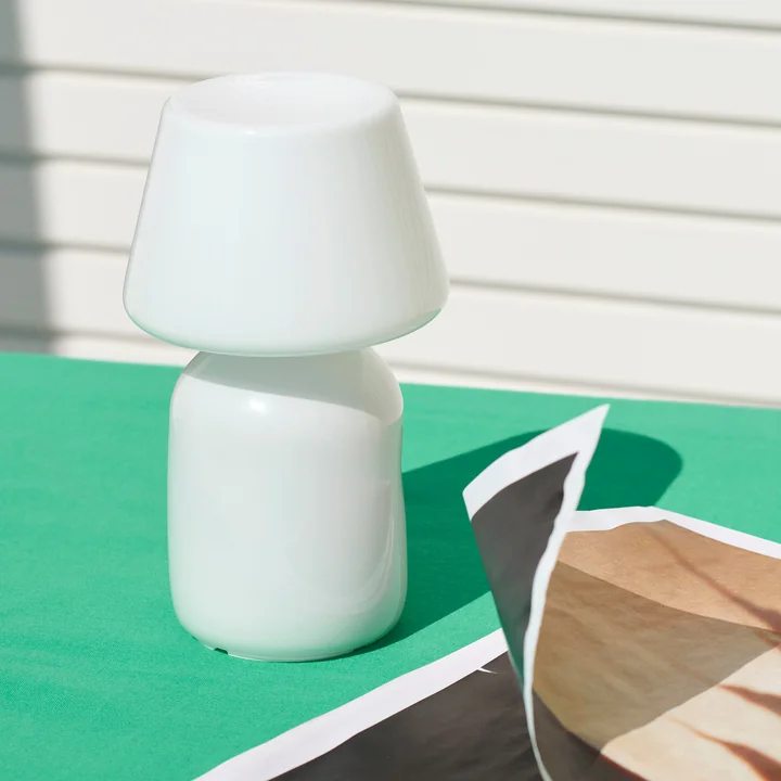 Apollo Akkuleuchte, weiss von HAY