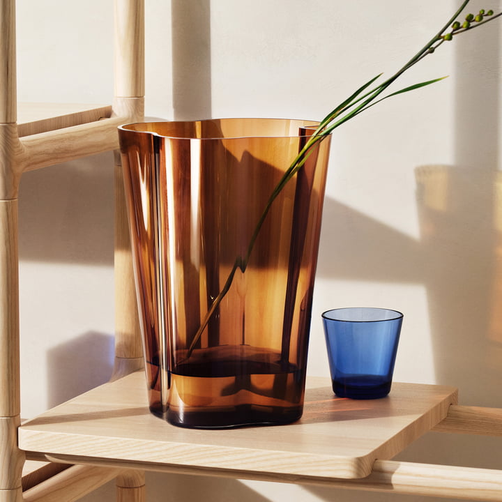 Aalto Vase Finlandia, Kupfer von Iittala