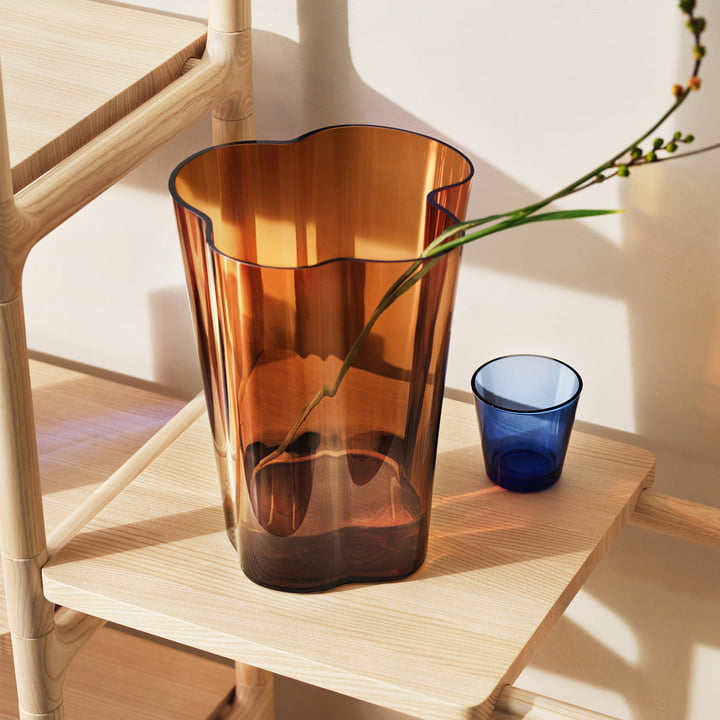 Aalto Vase Finlandia, Kupfer von Iittala