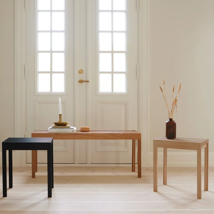 Lightweight Bank und Hocker von Form & Refine