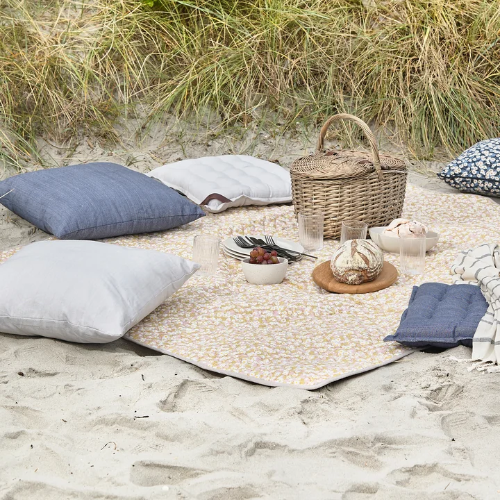 Melange Sitzkissen, 40 x 40 cm von Södahl