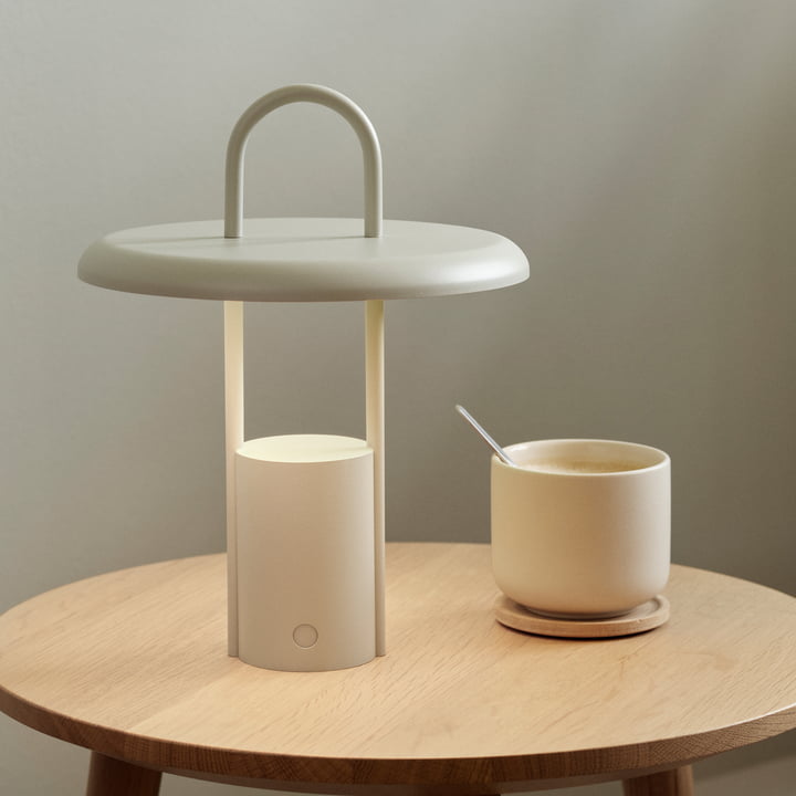 Pier Akku LED-Leuchte in sand von Stelton