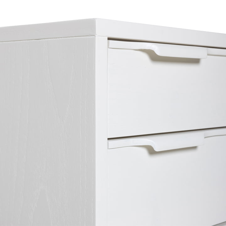 Kommode chest of drawers von HKliving in der Farbe egg shell white