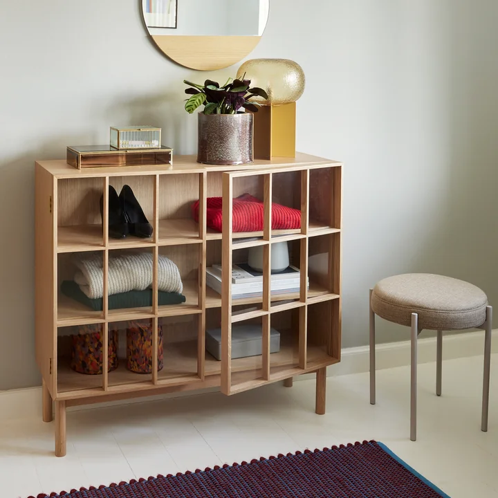 Shoji Kabinet von Hübsch Interior in der Ausführung eiche natur