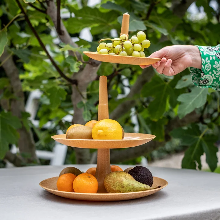 Babell Etagere L, nature wood von Koziol