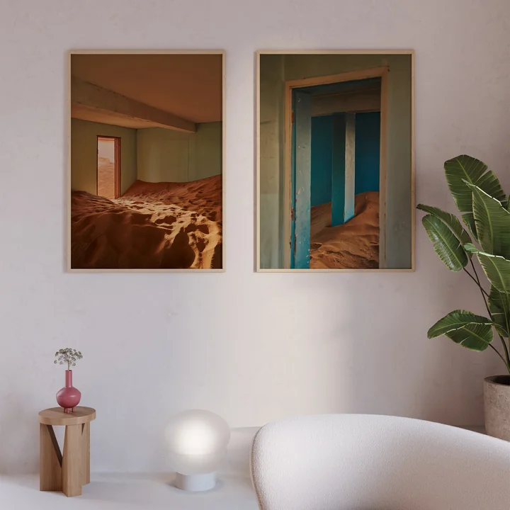 Sand Village Poster von Paper Collective