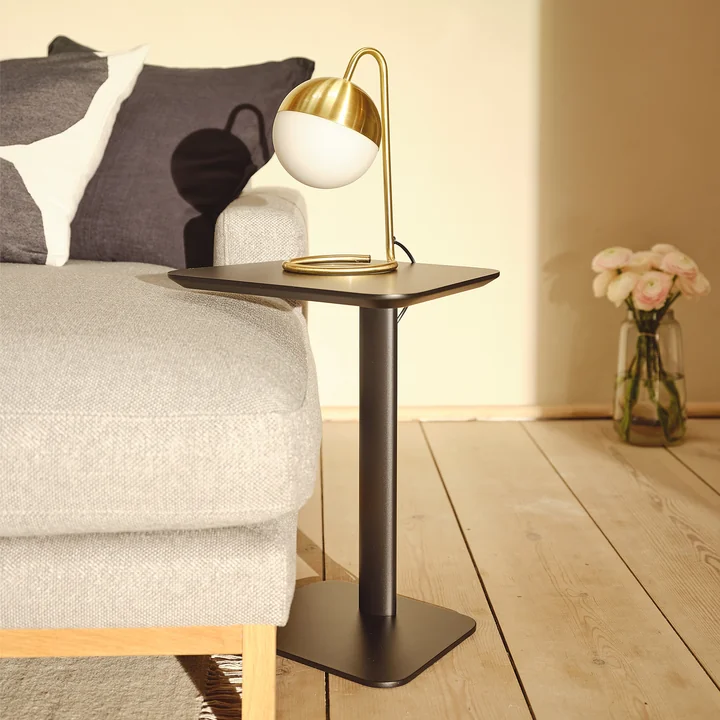 Tischleuchte Mara von Collection in der Ausführung messing