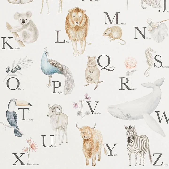 Alphabet Poster von Cam Cam Copenhagen