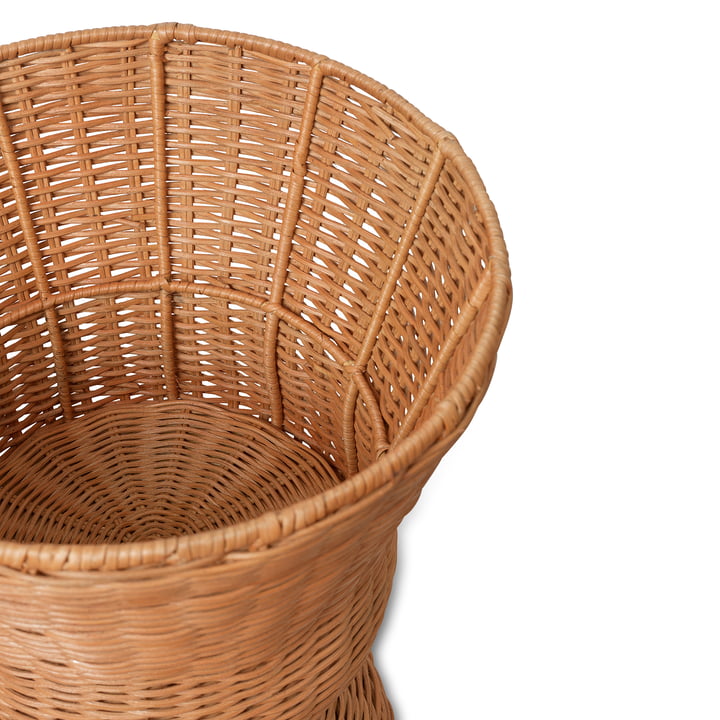 Agnes Blumenständer geflochten, H 90 cm, natur von ferm Living