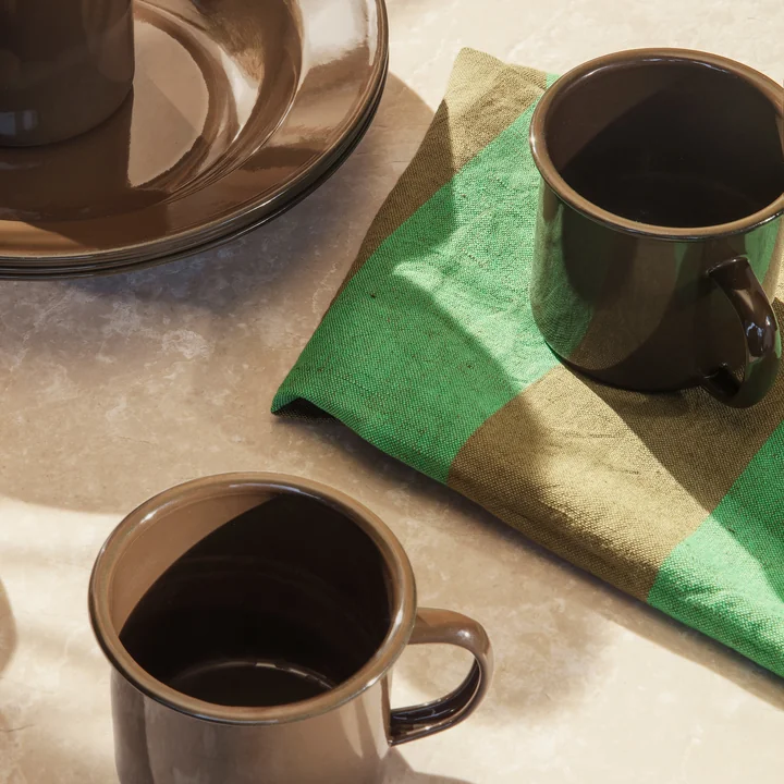 Hale Geschirrtuch, olive / green von Ferm Living