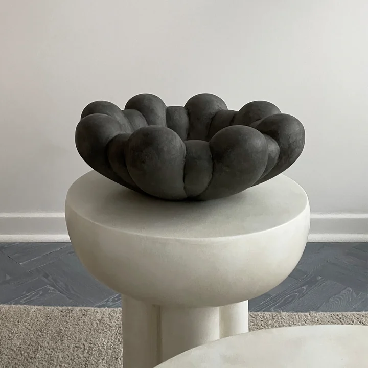 Bloom Schale, Ø 44 cm, dunkelgrau von 101 Copenhagen