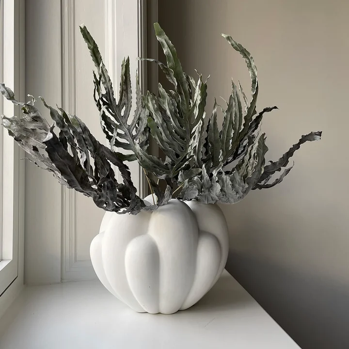 Bloom Vase, mini, weiss von 101 Copenhagen