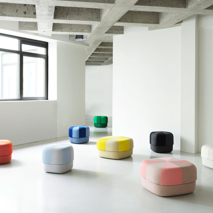 Circus Pouf duo von Normann Copenhagen