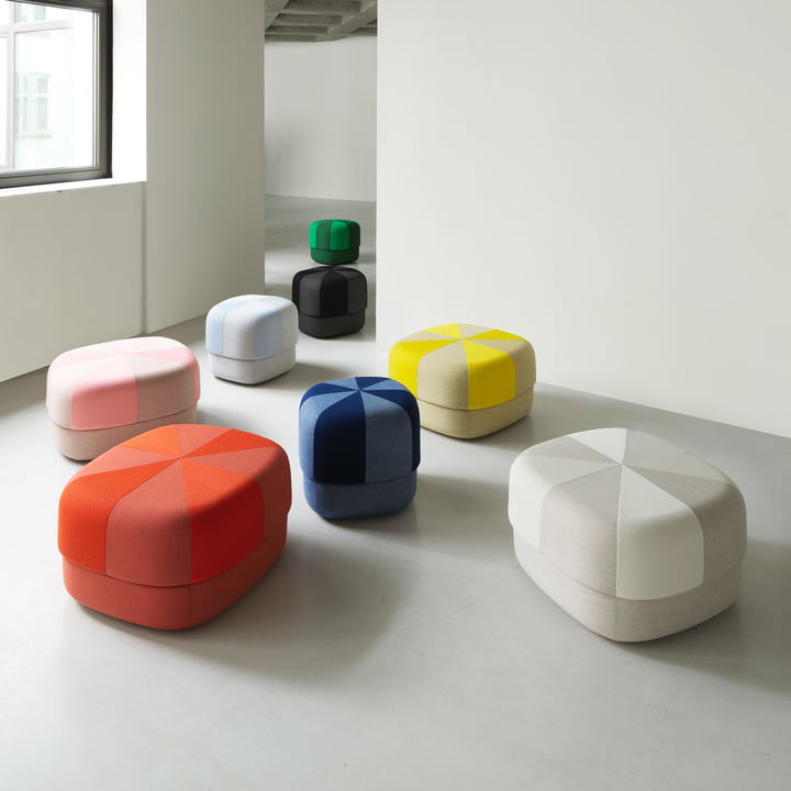 Circus Pouf duo von Normann Copenhagen