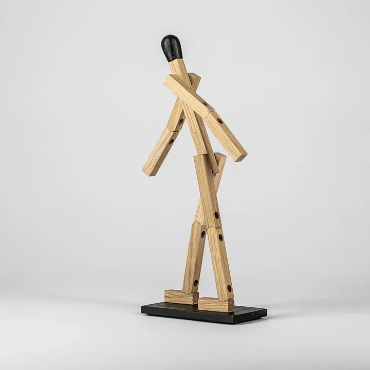 Match Man Holzfigur von boyhood
