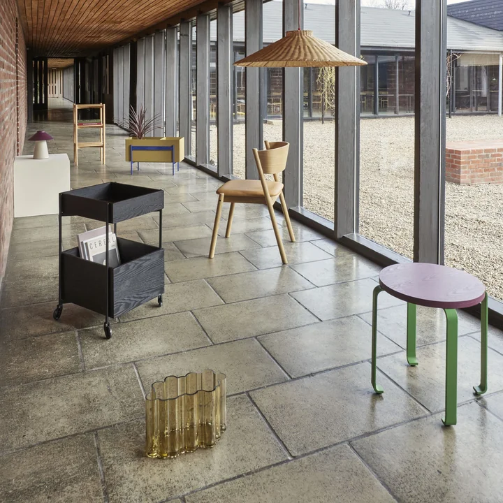 Smile Hocker von Hübsch Interior