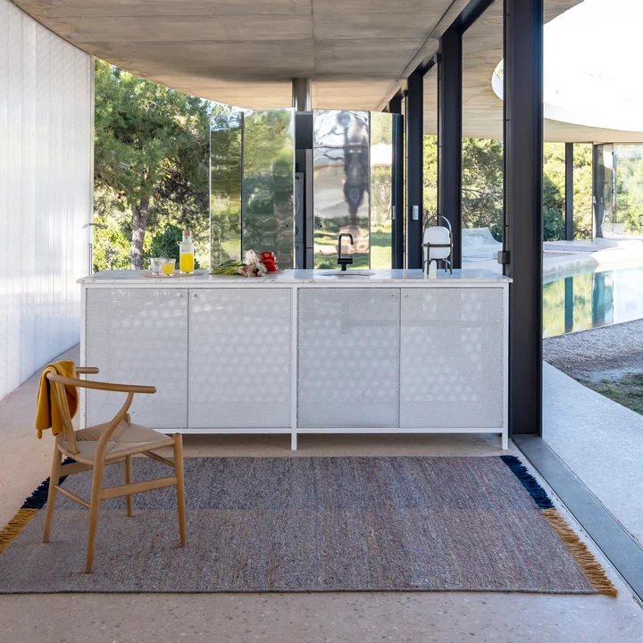 Re-rug Dhurrie Wollteppich von nanimarquina