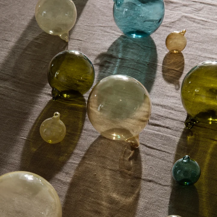 Glass Baubles Christbaumkugeln von Ferm Living