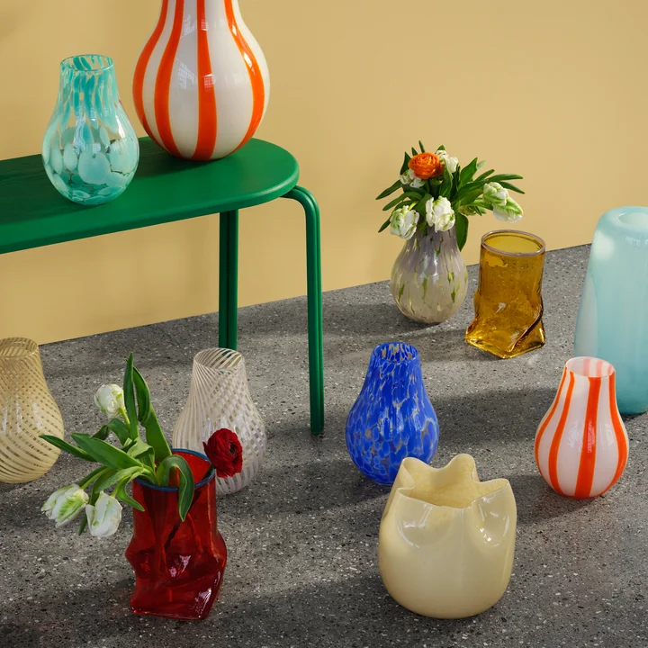 Ada Stripe Vase von Broste Copenhagen