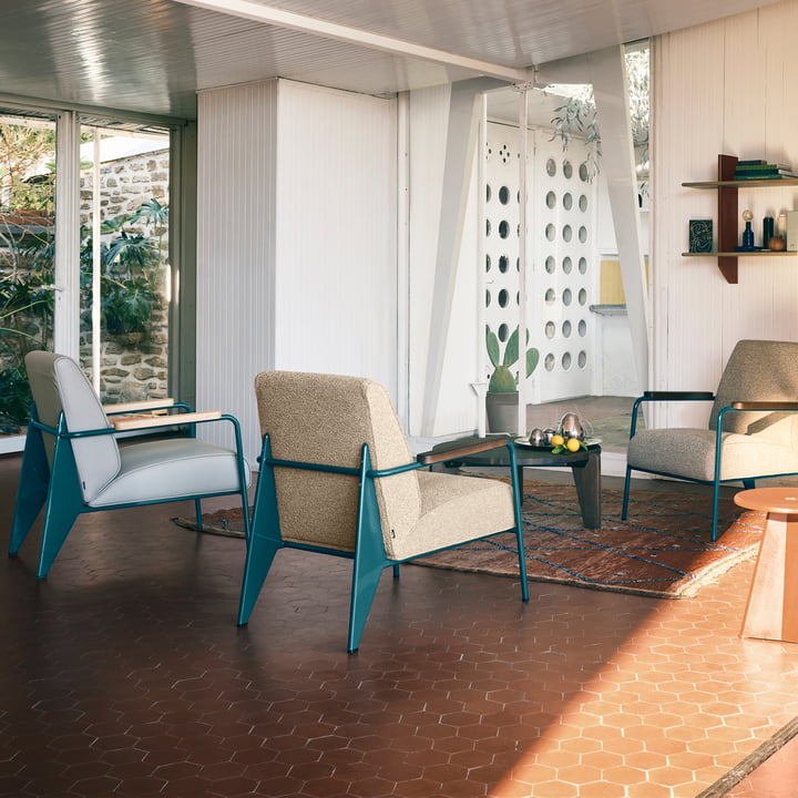 Fauteuil de Salon Prouvé Sessel von Vitra Connox