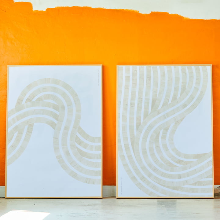 Entropy Sand Poster von Paper Collective