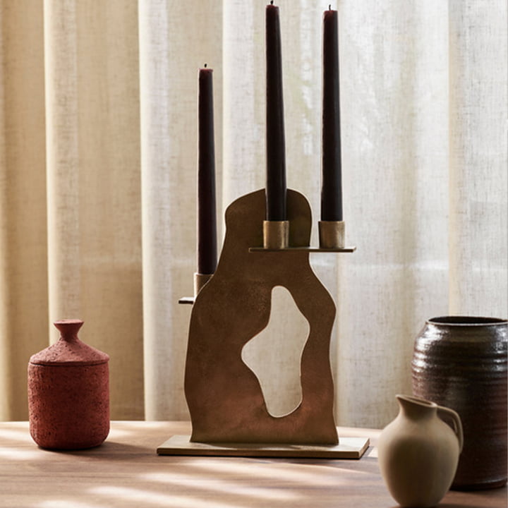 Erode Kerzenhalter von Ferm Living