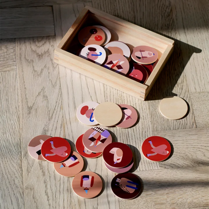 Critter Memory-Spiel, multi von Ferm Living