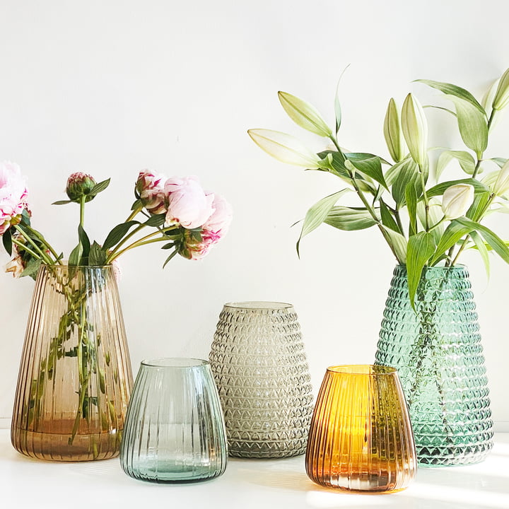 Dim Stripe Vase von XLBoom