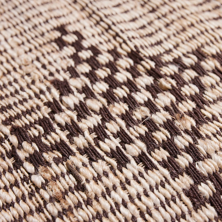 Jute Teppich, 200 cm x 200 cm, rustic von HKliving