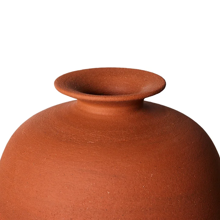 Objects Terracotta Vase, natural terracotta von HKliving