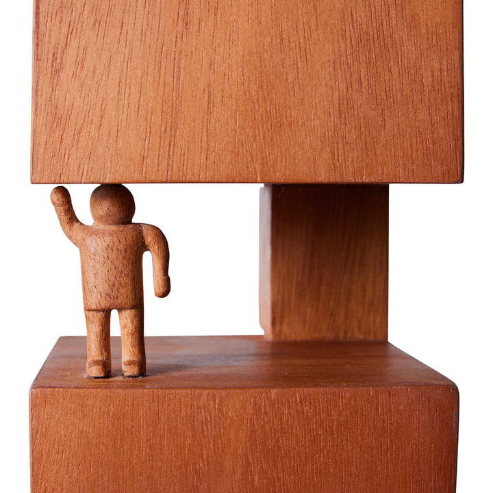 Objects Holz-Skulptur; Empowered / braun von HKliving