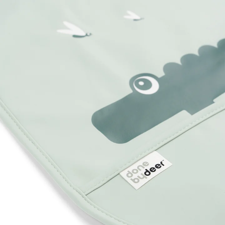 Lätzchen mit Klettverschluss von Done by Deer