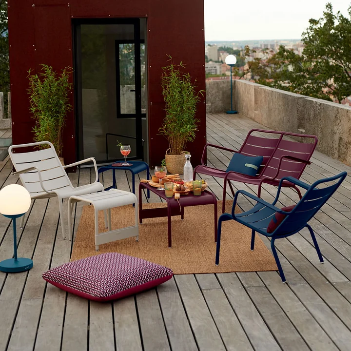 Luxembourg Niedriger Tisch / Fussbank von Fermob