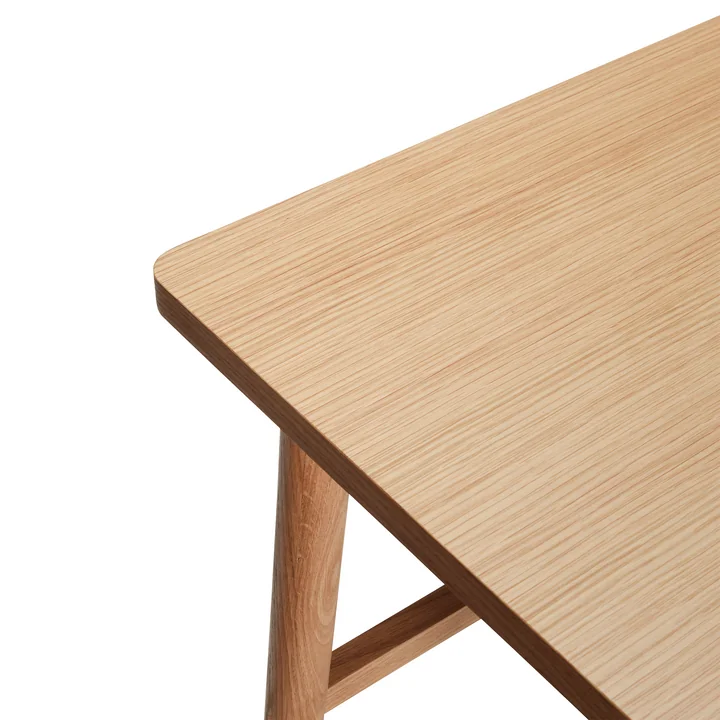 Acorn Schreibtisch, Eiche natur von Hübsch Interior