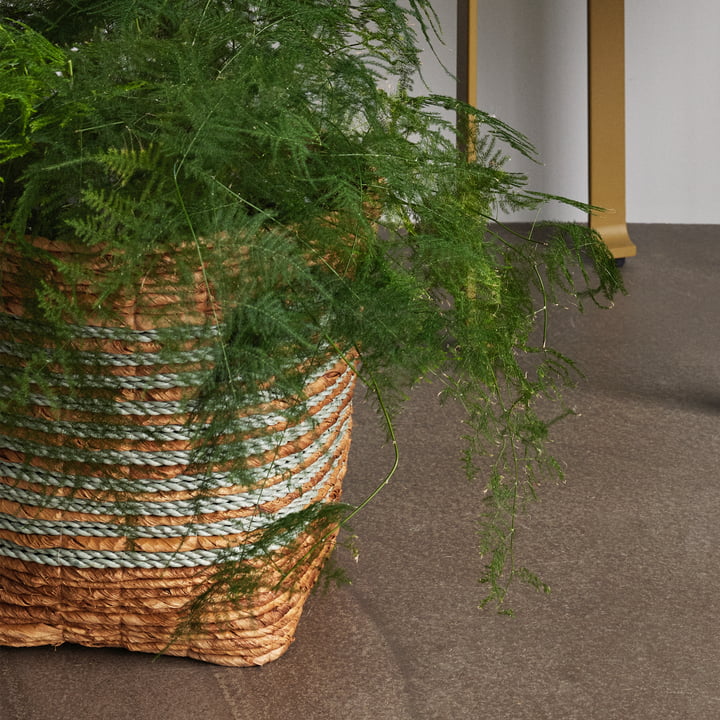 Reveal Aufbewahrungskorb, natur von Hübsch Interior