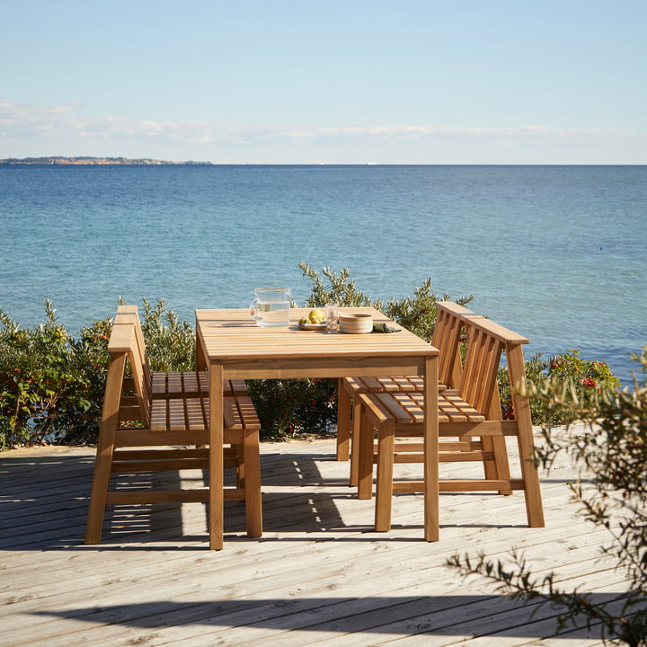 Skagerak - Plank Gartentisch & Gartenstuhl