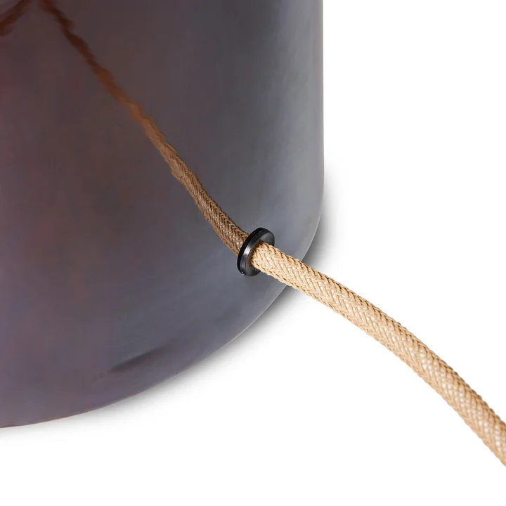 Cone Stehleuchtenfuss, XL, braun von HKliving