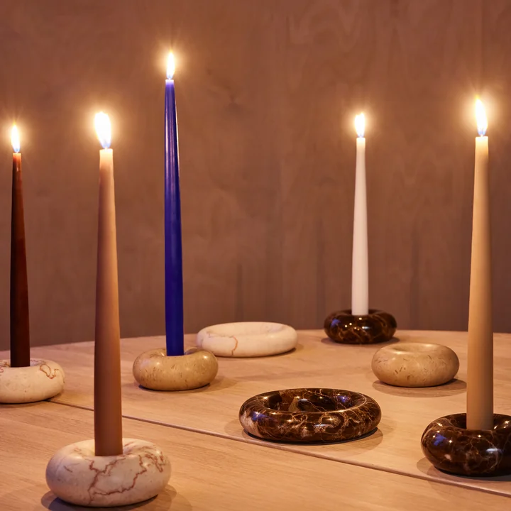 Savi Marmor Kerzenständer von OYOY