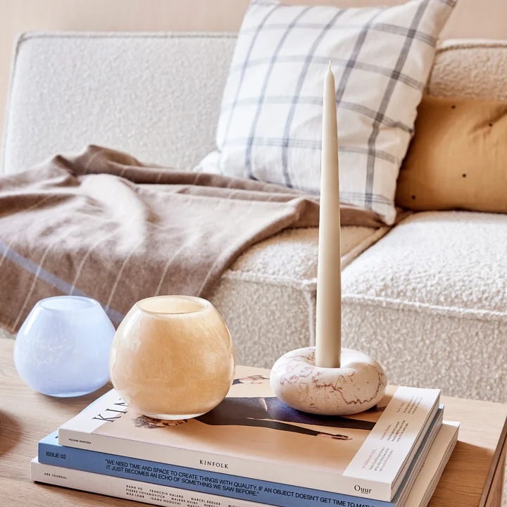 Savi Marmor Kerzenständer von OYOY