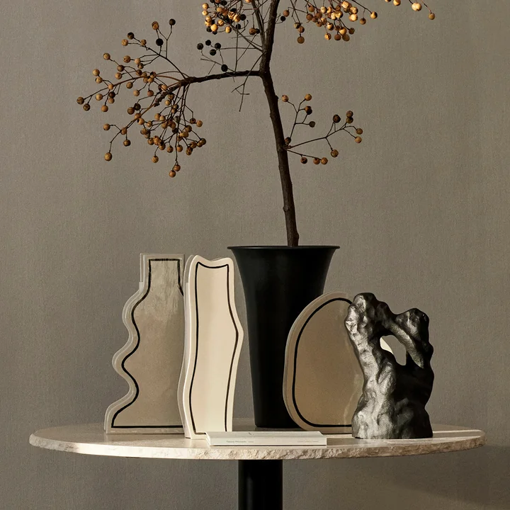 Paste Vasen von Ferm Living in der Farbe off-white