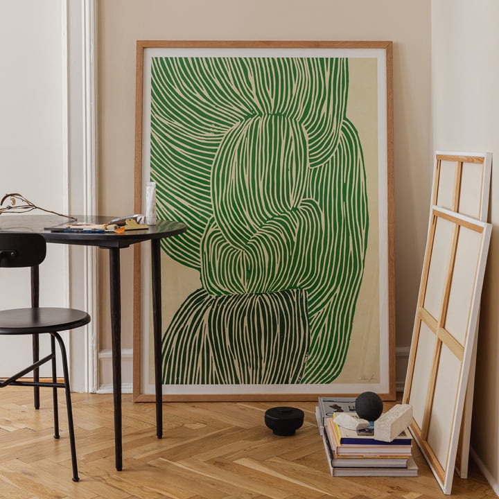 Green Ocean von Rebecca Hein von The Poster Club