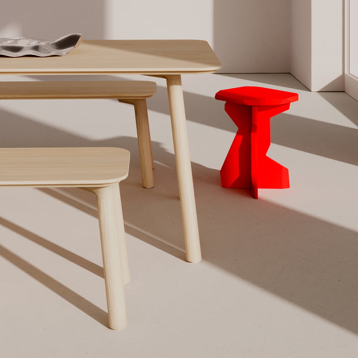 Fels Hocker und Meyer 23 Bank Medium 160 cm von OUT Objekte unserer Tage