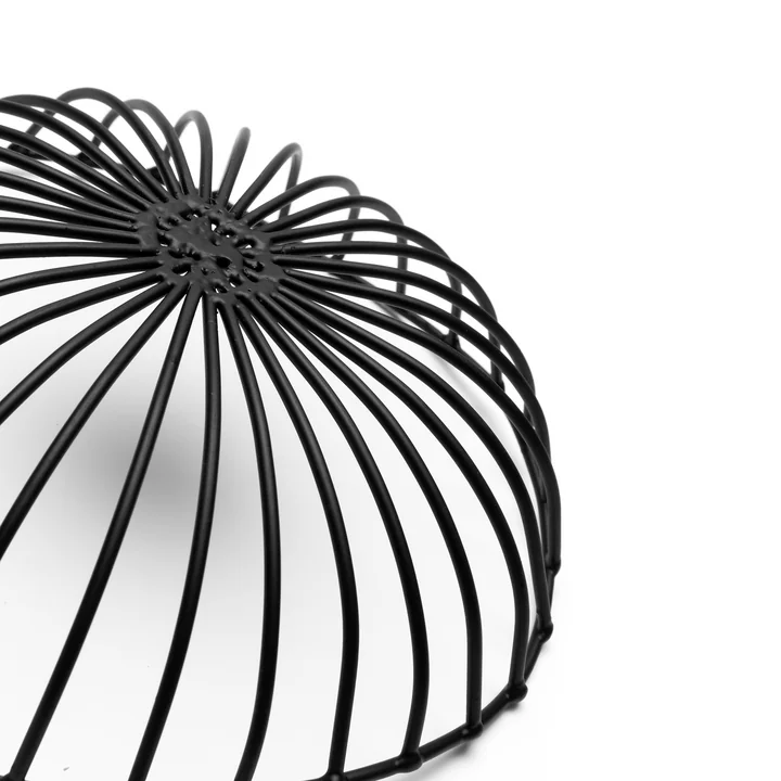 Catu Korb von Serax in der Farbe schwarz