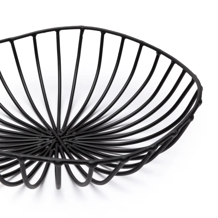 Catu Korb von Serax in der Farbe schwarz