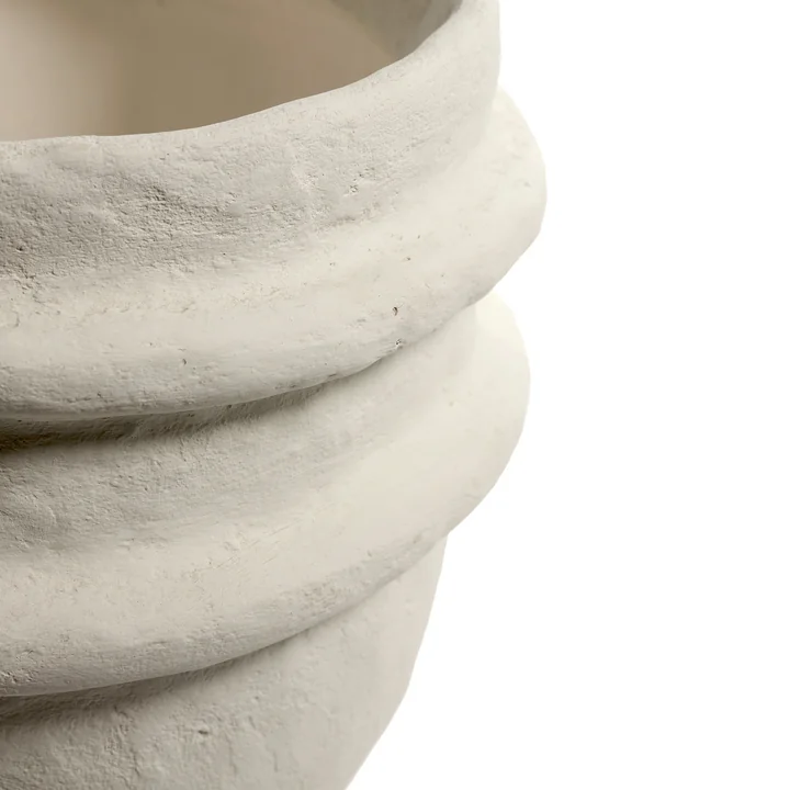 Earth Blumentopf von Serax in der Farbe beige