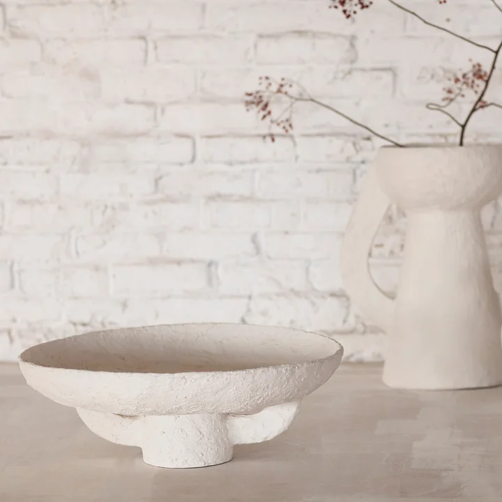 Earth Schale von Serax in der Farbe weiss