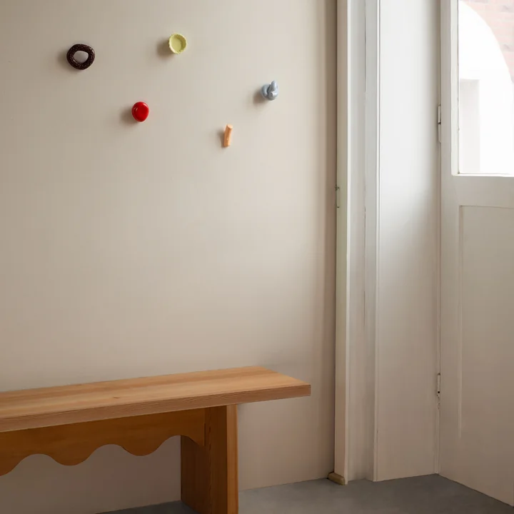 Fossil Wandhaken 5er Set von Schneid