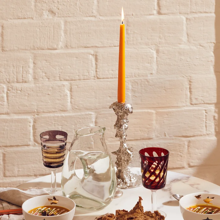 Pols Potten - Drip Kerzenständer, L, aluminium